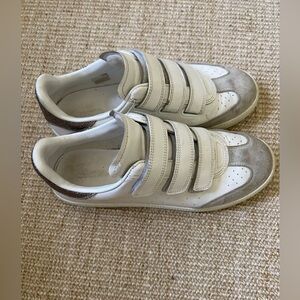 Isabel Marant white Beth sneaker shoe 39